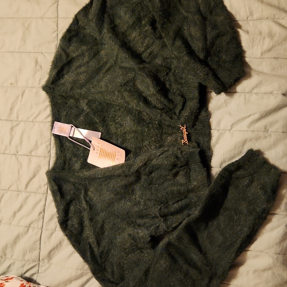 Savage x Fenty Cropped Sweater